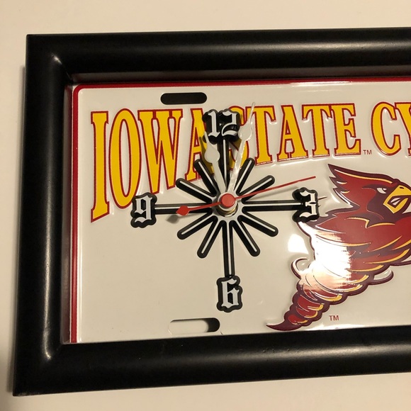 (Sold) Iowa state clock - Picture 2 of 3